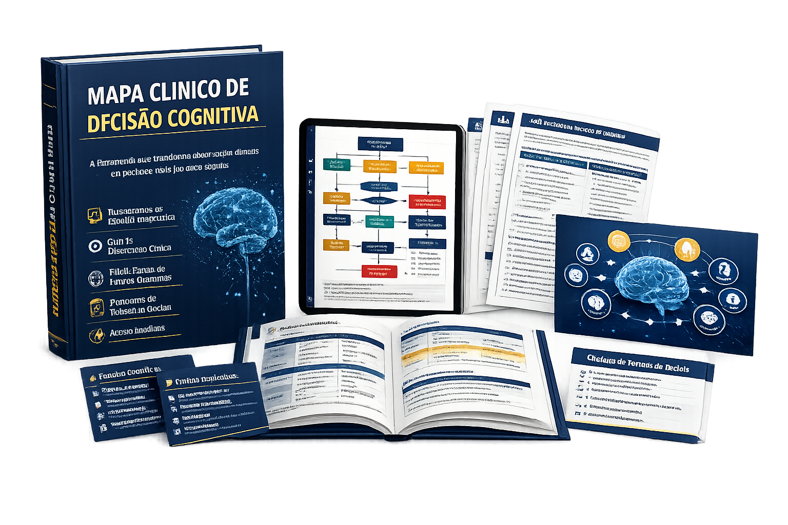 Mockup da Central Clínica NeuroFlow